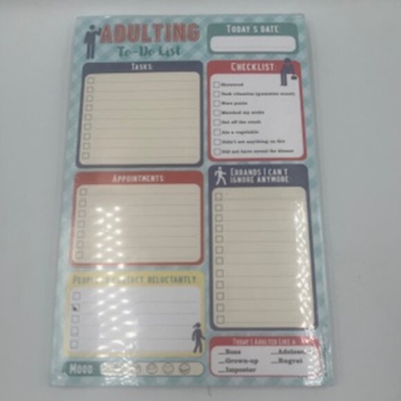 NEW ADHD Planner And Adulting To Do List Daily Weekly Scheduling Task appointmnt - Picture 6 of 8